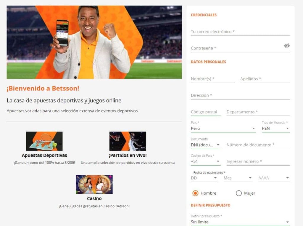 registro betsson